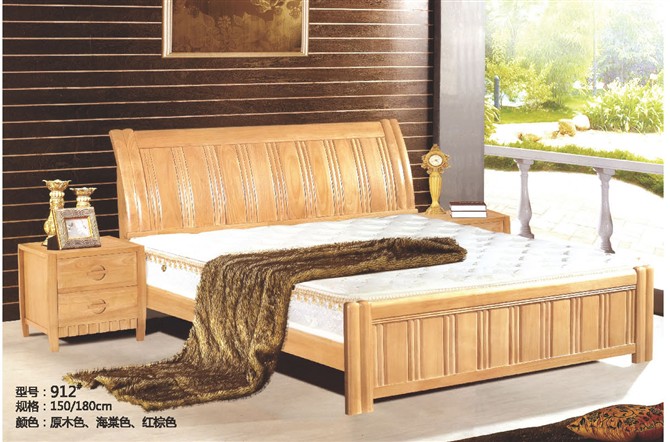 南康明珠家具深圳辦事處-供應(yīng)912#實(shí)木床