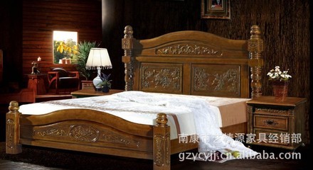 【實木橡木床 廠家供應(yīng) 813款 1.8米實木床 熱銷款】價格,廠家,圖片,床類,南康市藝椿源家具經(jīng)銷部-