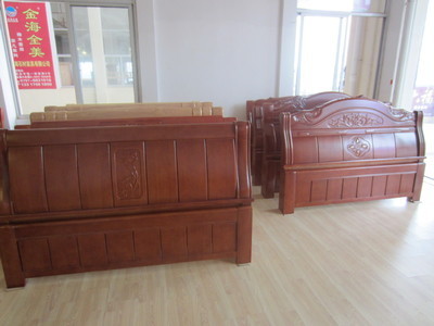 【批發(fā) 眾發(fā)家具廠橡木床 實木床批發(fā)!】價格,廠家,圖片,床類,南康眾發(fā)家具銷售部-