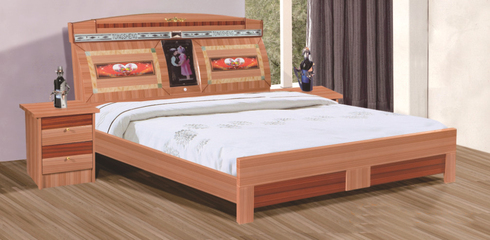 華森鑫江西橡木床：南康實(shí)木床的高清與細(xì)節(jié)賞析